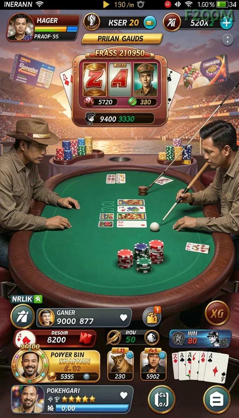 Cuplikan layar 8368SLOT — pengaturan akun