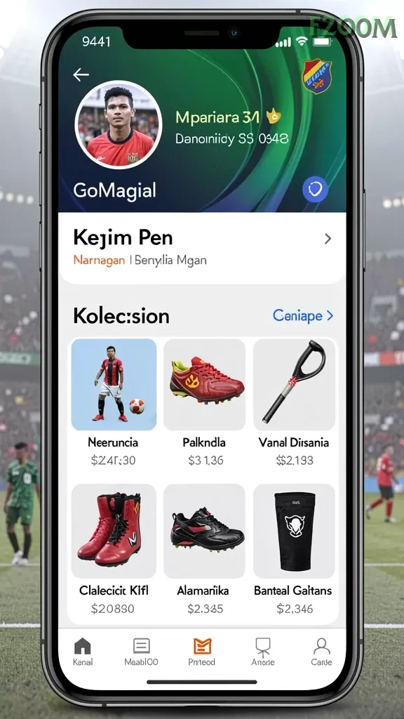 Cuplikan layar MARVRL77 — pengaturan akun